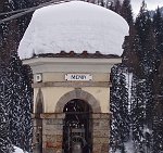 Particolare del campanile di Foppolo